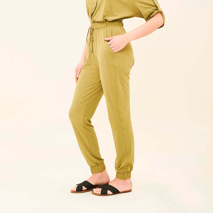 Pantalón Basic Oliva con UPF50+