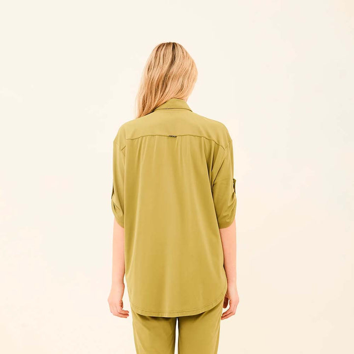 Camisa Copa Oliva con UPF50+