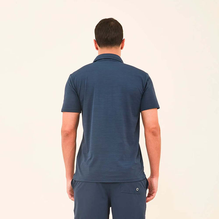 Camisa Polo Mescla con UPF50+