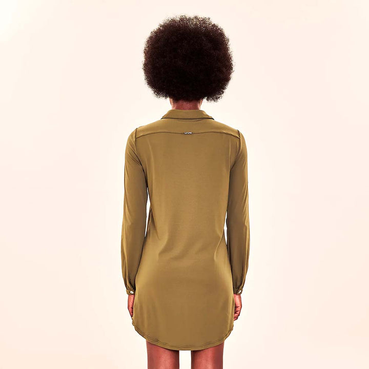 Salida de playa Copenhagen Pistacho con UPF50+