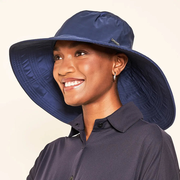Sombrero Beverly Hills Marino con UPF50+