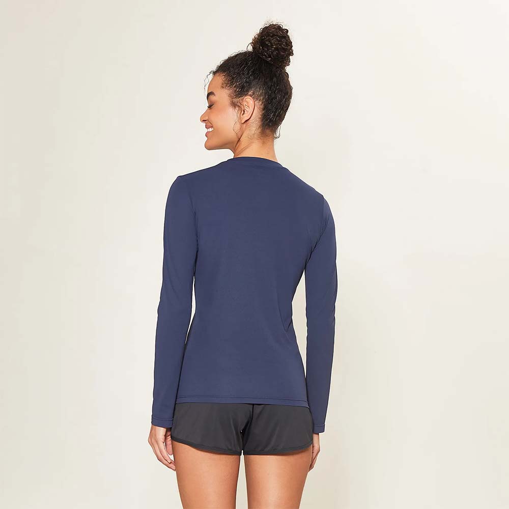 Camiseta Sport Fit Feminina con UPF50+