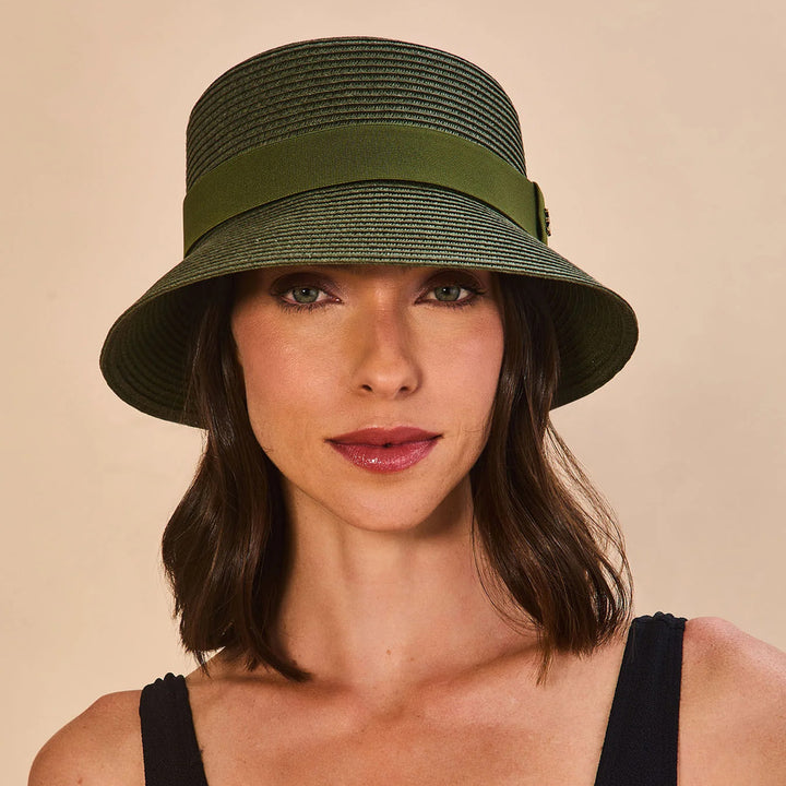 Sombrero Cap Ferrat Verde Militar con UPF50+