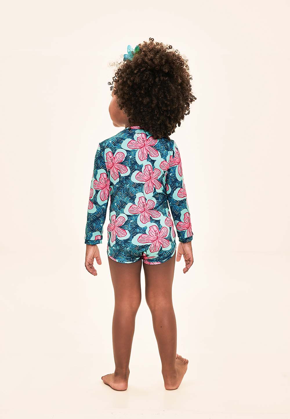 Entero Baby Hibisco con UPF50+