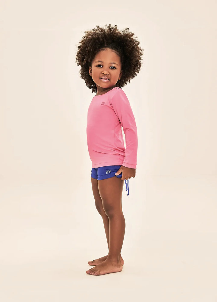 Camiseta Baby Chicle Fluorescente con UPF50+