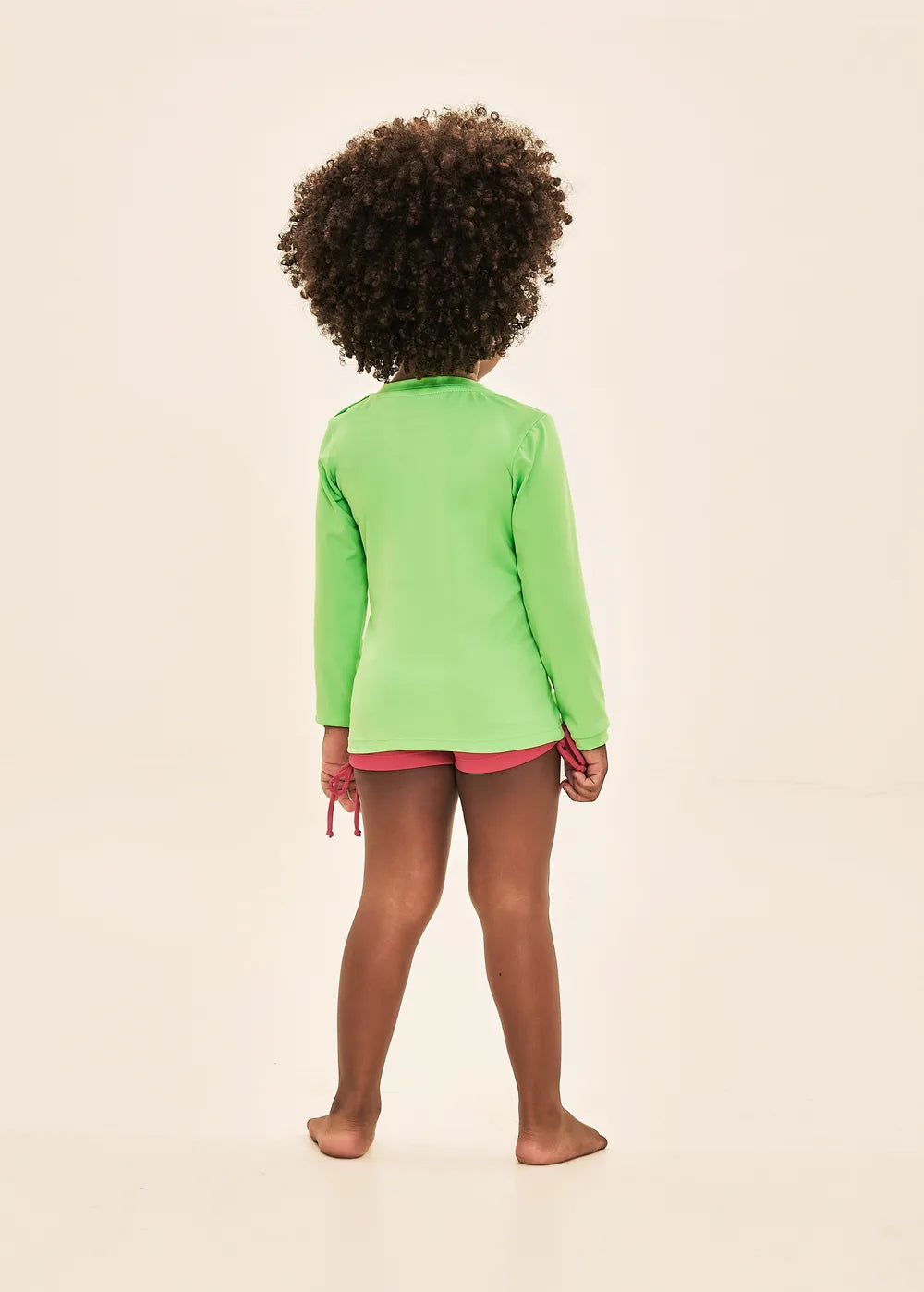 Camiseta Baby Limón Fluorescente con UPF50+