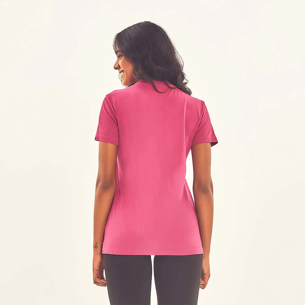 Camiseta Sport Fit Feminina con UPF50+